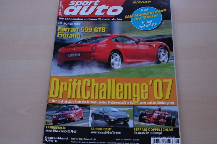 Deckblatt Sport Auto (08/2007)